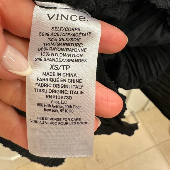 Vince Crushed Bias strip midi skirt - Picture 10 of 10